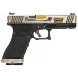 G17 Force Series T3 Nera con Canna Oro e Carrello Cromato (WG01WET WE)