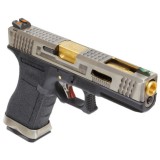G17 Force Series T3 Nera con Canna Oro e Carrello Cromato (WG01WET WE)