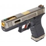 G17 Force Series T3 Nera con Canna Oro e Carrello Cromato (WG01WET WE)