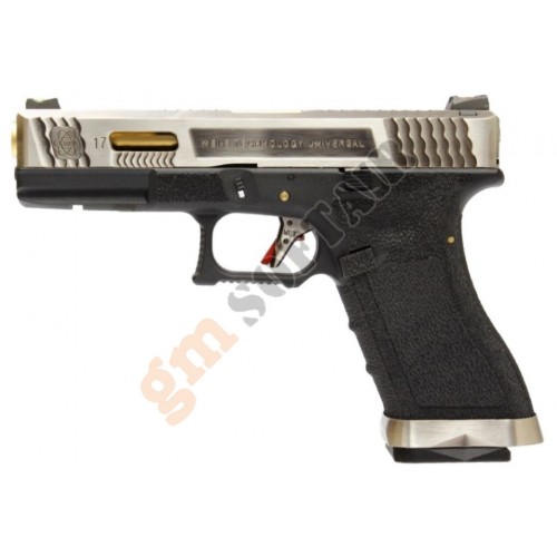 G17 Force Series T3 Nera con Canna Oro e Carrello Cromato (WG01WET WE) G17 Force Series T3 Nera con Canna Oro e Carrello Cromato (WG01WET WE)