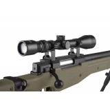 Type96 Verde Calcio Pieghevole Ottica+Bipiede (MB08G-C WELL)