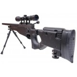 Type 96 Nero Calcio Pieghevole Ottica+Bipiede (MB08B-C WELL)