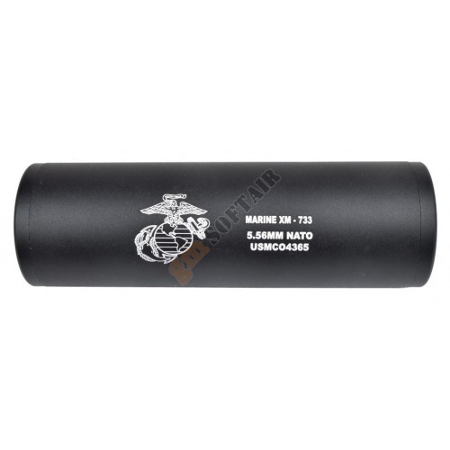 Silenziatore 110mm Nero Marines (HY-190 CYMA)