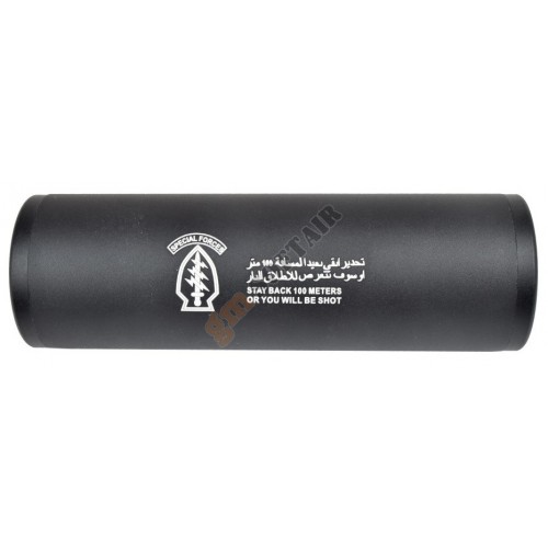 Silenziatore 110mm Nero Air Force (HY-190 CYMA) Silenziatore 110mm Nero Air Force (HY-190 CYMA)