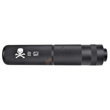 Silenziatore 155mm Nero Skull (HY-149F CYMA)