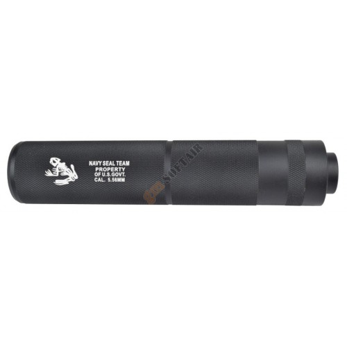Silenziatore 155mm Nero Navy Seal (HY-149 CYMA) Silenziatore 155mm Nero Navy Seal (HY-149 CYMA)