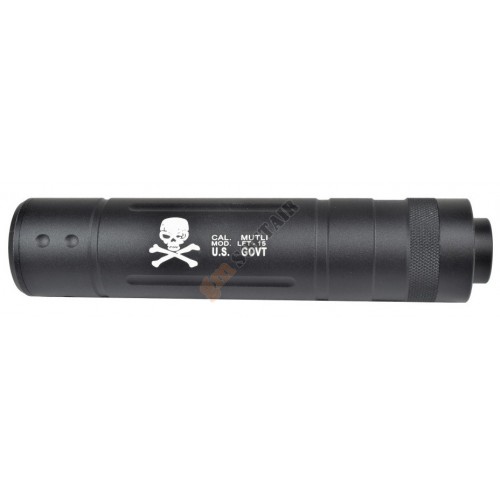 Silenziatore 145mm Nero Skull (HY-147F CYMA)