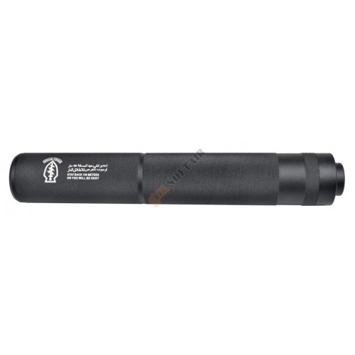 Silenziatore 200mm Nero Delta Force D (HY-141 CYMA)