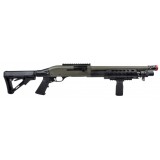 Fucile a Pompa 366 in Metallo OD/Nero (CM366B CYMA)