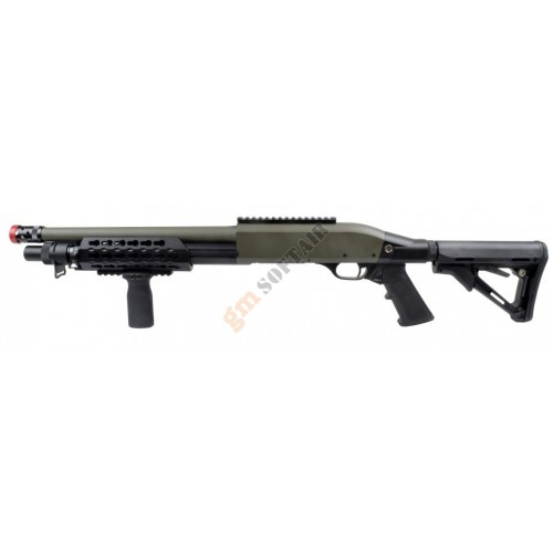 Fucile a Pompa 366 in Metallo OD/Nero (CM366B CYMA) Fucile a Pompa 366 in Metallo OD/Nero (CM366B CYMA)