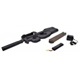 P90 con Silenziatore Nero (CM060B CYMA)