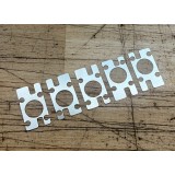 Set 4 Pad Inox per AR/M4 Grip (9727 Retro Arms)