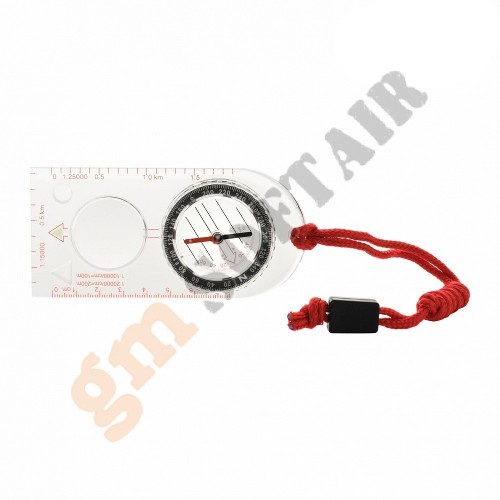Map Compass - White (HWDTC01 M-Tac) Map Compass - White (HWDTC01 M-Tac)