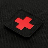 Patch Medic Cross - Laser Cut - Black/Red (5903886826335 M-Tac)