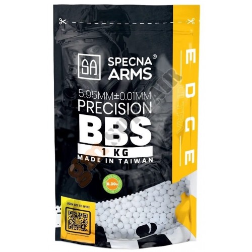 Busta (1kg) Pallini EDGE ULTRA™ - BIO - 0.25g - White (SPE-16-039964 Specna Arms) Busta (1kg) Pallini EDGE ULTRA™ - BIO - 0.25g - White (SPE-16-039964 Specna Arms)
