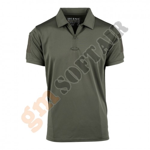 Tactical Polo Quick Dry - Ranger Green - Tg. S (133408 101 Inc.) Tactical Polo Quick Dry - Ranger Green - Tg. S (133408 101 Inc.)