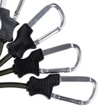 Carabiner Bungee Cords - 24inch/60cm - Green (419201 Fosco)