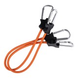 Carabiner Bungee Cords - 24inch/60cm - Green (419201 Fosco)
