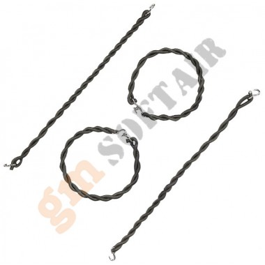 Set Elastici per Pantaloni - Twisties (469300 Fosco)