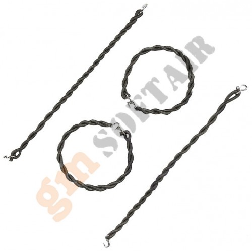 Set Elastici per Pantaloni - Twisties (469300 Fosco) Set Elastici per Pantaloni - Twisties (469300 Fosco)