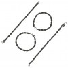 Set Elastici per Pantaloni - Twisties (469300 Fosco)