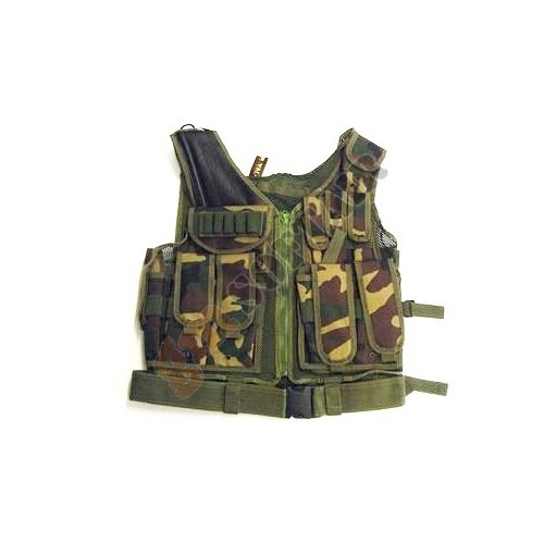 Gilet Tattico Woodland