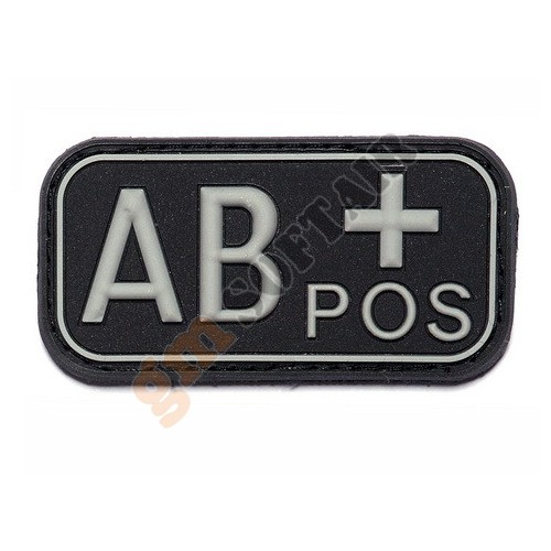 Patch PVC Black AB+ (444100-3505 101 INC) Patch PVC Black AB+ (444100-3505 101 INC)