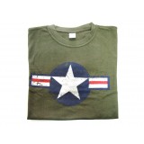 T-Shirt WWII USAF Verde tg. XL (FOSTEX)