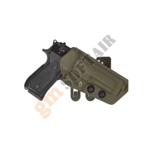 Fondina MOLLE per Beretta in Polimero TAN (VKFM800D Vega Holster) Fondina MOLLE per Beretta in Polimero TAN (VKFM800D Vega Holster)