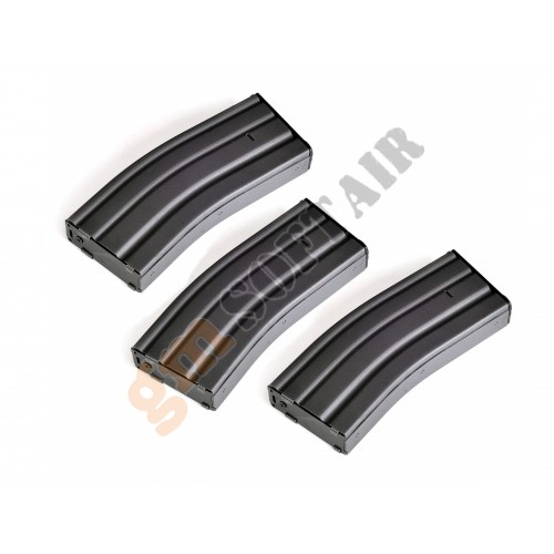 Set 3 Caricatori M4/M16 da 120bb Grigi