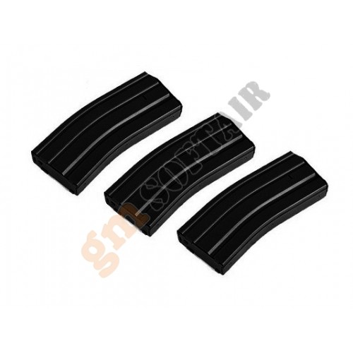 Set da 3 Caricatori MK16 da 120bb Neri (VF9-MAG-MK16E120-BK01 VFC)