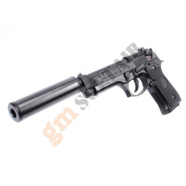 Silenziatore per pistola softair AAP01 Action Army colore nero