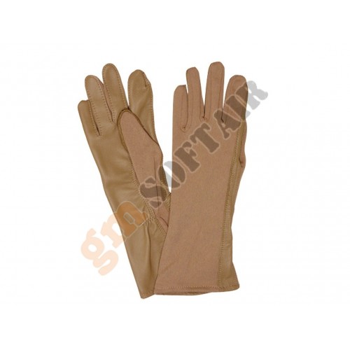 Guanti Nomex Flight Gloves Sabbia tg.10 (20-7422 Voodoo Tactical)