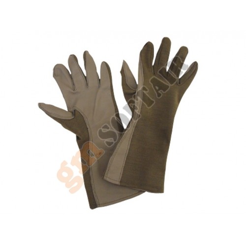 Guanti Nomex Flight Gloves Sage Green tg.12 (20-7422 Voodoo Tactical)