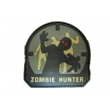 PVC Patch Zombie Hunter Black (444110-3550-B 101 INC)