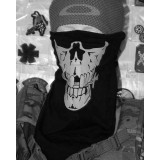 Bandana Type D Skull Black (BD6584D BIG DRAGON)