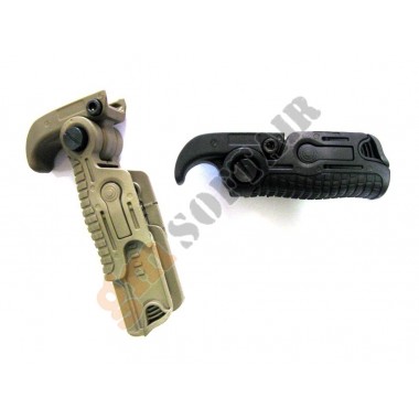 Adjustable & Foldable Vertical Grip Black (BD3625 BIG DRAGON)