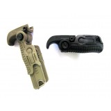 Adjustable & Foldable Vertical Grip Black (BD3625 BIG DRAGON)