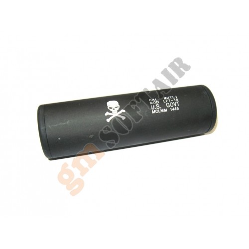 110mm Suppressor Skull Black (BD0459 BIG DRAGON)