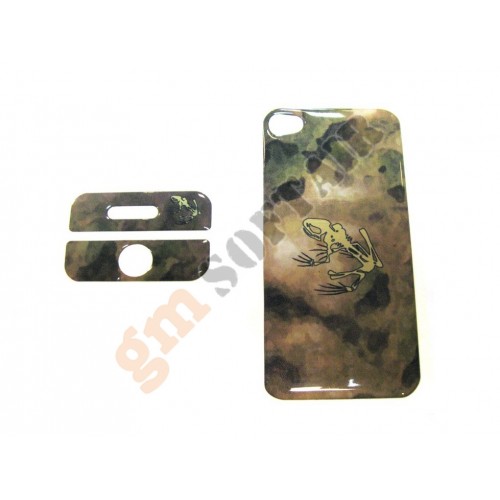 Cover iPhone 4 A-Tacs Green Frog