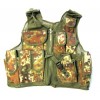 Gillet tattico a rete con fondina vegetato