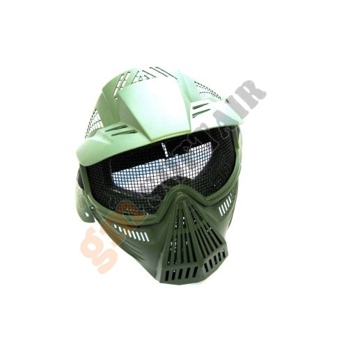 Maschera integrale VERDE Rete Media Maschera integrale VERDE Rete Media