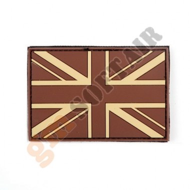 PVC Patch UK Flag Deser (444110-3553 101 INC)