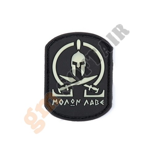 Patch 3D in PVC Molon Labe Spartan SWAT